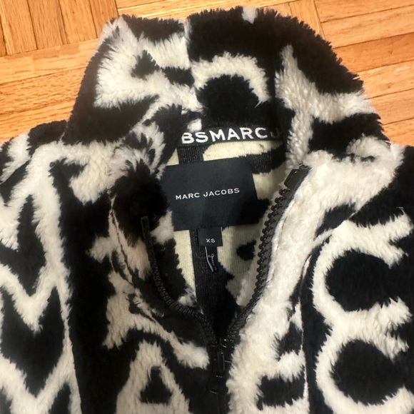 Marc Jacobs Monochrome Fleece Jacket - Picture 6 of 7